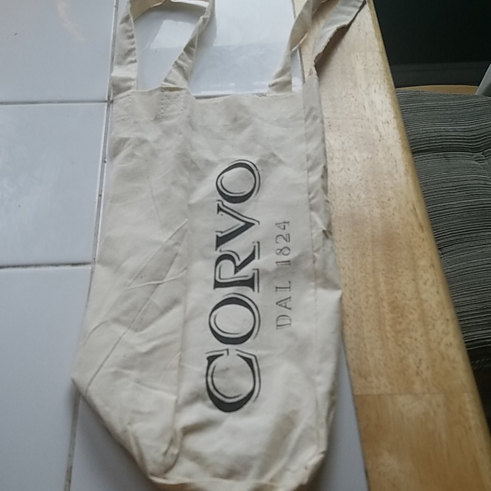 Corvo dal 1824 wine bag tote